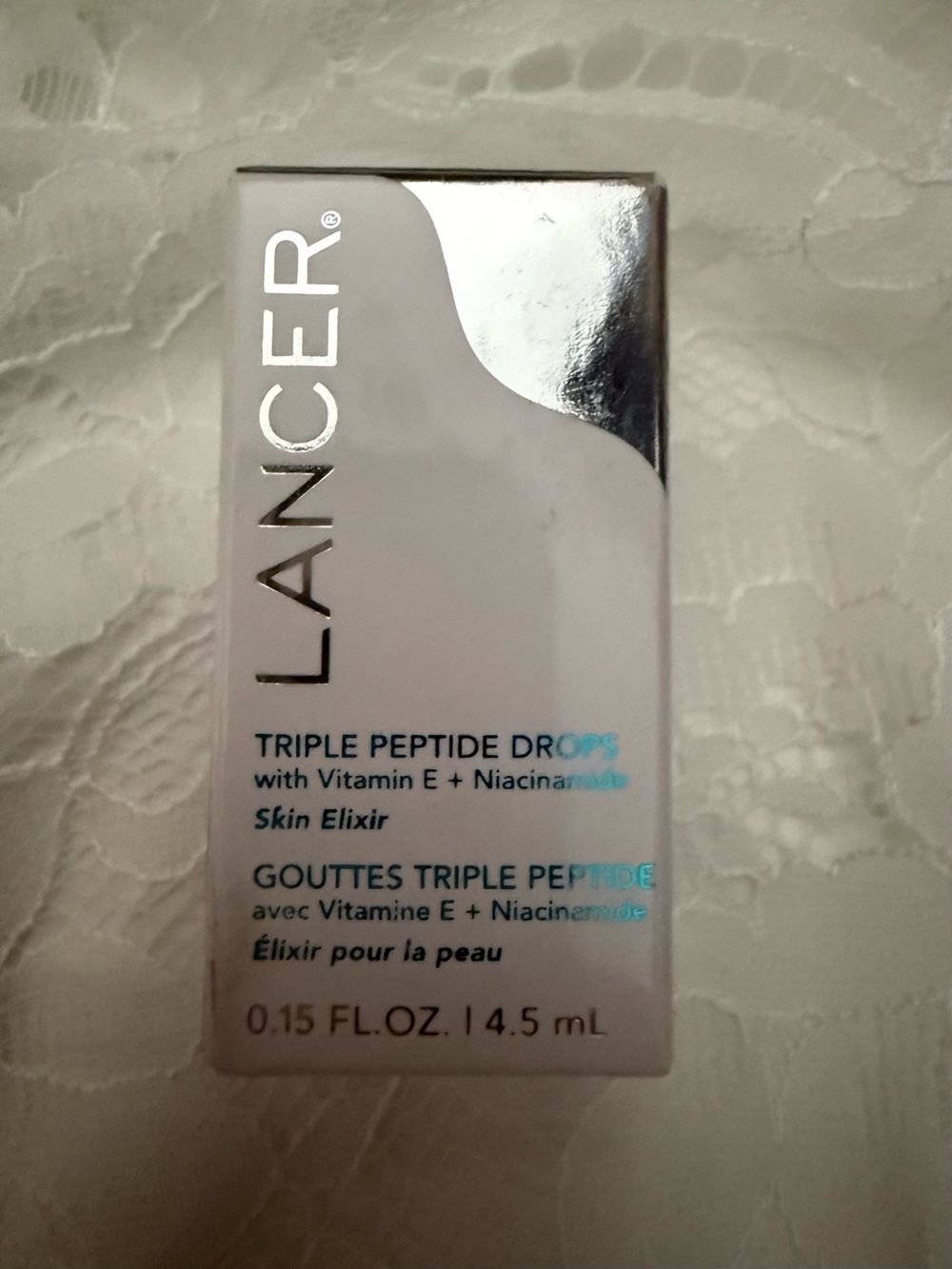 Lancer Triple Peptide Drops Skin Elixir — White
